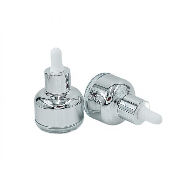 Drop Resistant Glass Cosmetic Packaging Bottle 50g 60g with Silk Screen Printing 3