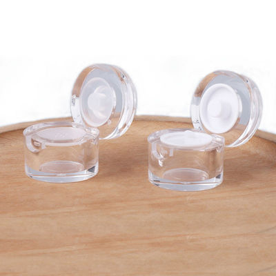 Sturdy PMMA Clear Cosmetic Jars 36×30mm Eco Friendly Cosmetic Jars