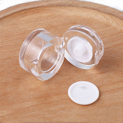 Sturdy PMMA Clear Cosmetic Jars 36×30mm Eco Friendly Cosmetic Jars