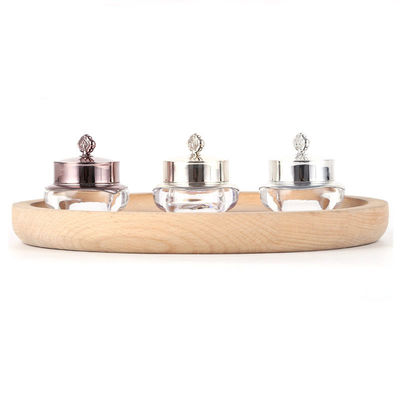 Small Glitter Packaging Cosmetic Acrylic Jar PMMA 5g Cosmetic Jar