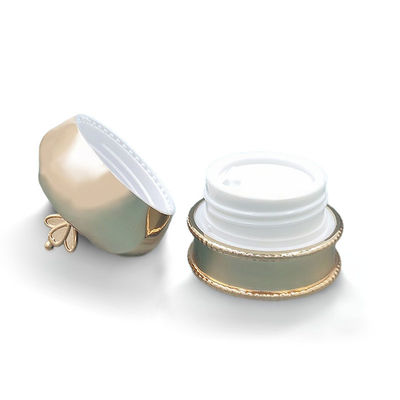 Exquisite Cosmetic Packaging Jar Plastic Cream Container 54mm 70mm Diameter