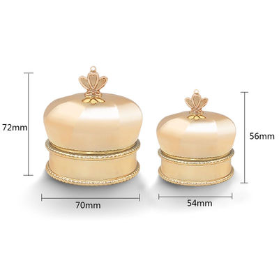 buy Exquisite Cosmetic Packaging Jar Plastic Cream Container 54mm 70mm Diameter online manufacturer