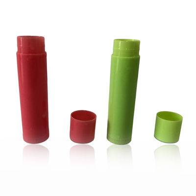 buy 5 Grams Colored Lip Balm Tubes Plastic Chapstick Tube SGS Approval online manufacturer
