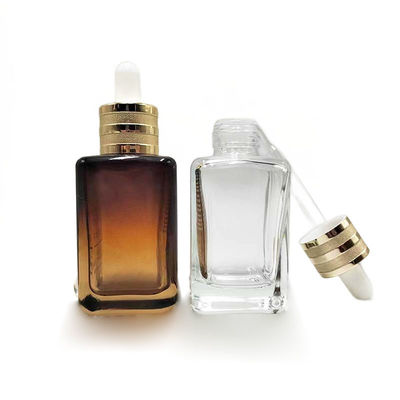 buy SGS Certified Essential Oil Glass Dropper Bottles Sturdy 50ml Cream Bottle online manufacturer