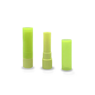 buy Customizable Green  Plastic Lip Balm Tube 19*80mm Private Label online manufacturer
