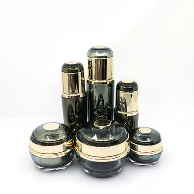 Luxury  15-50g Empty Cosmetic Packaging Set Cosmetic Bottle And Jar