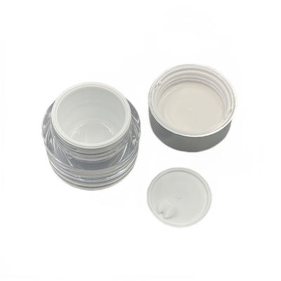 Leak proof Diamond Acrylic Cosmetic Jar for Skin Care Cream Small 30g/50g Container
