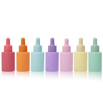 buy Customized Silk Screen Printing Glass Foundation Bottle For Skin Care Cream online manufacturer