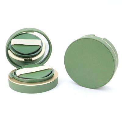Transparent Snap Closure Empty Cushion Foundation Case for 15g Compact Powder Skin Care Items