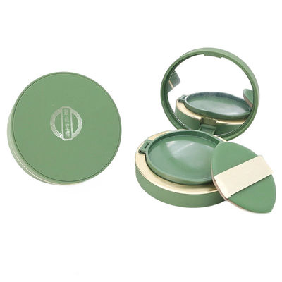 Transparent Snap Closure Empty Cushion Foundation Case for 15g Compact Powder Skin Care Items