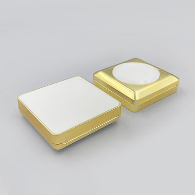 Round Plastic Dewy Finish Cushion Foundation Case Travel Friendly Reusable for Cosmetics Skin Care Packing