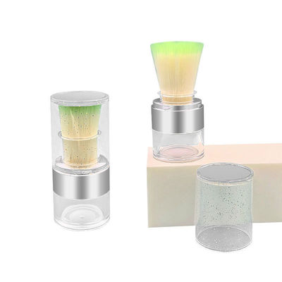 15g Twist Open Clear Loose Powder Case for Sustainable Custom Logo Powder Application